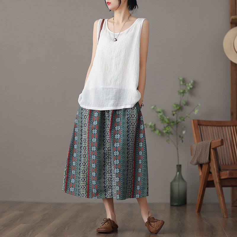 dza文艺薄款亚麻新款无袖外穿内搭 dza背心吊带