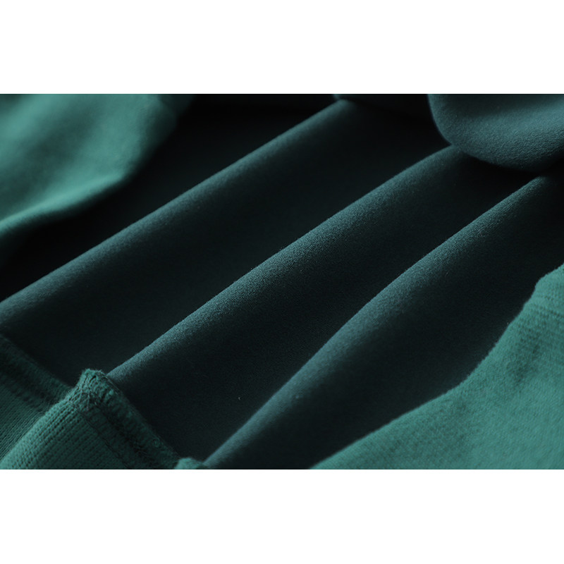 dza复古宽松短款连帽加绒女士卫衣 dza卫衣/绒衫