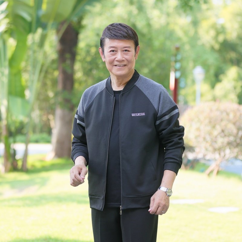 男士休闲运动套装春秋中老年运动服 frovton弗罗威顿休闲运动套装