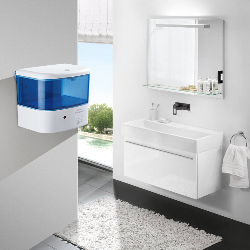酒店浴室壁挂式智能全自动感应皂液器皂液盒洗手液机沐浴液盒家用