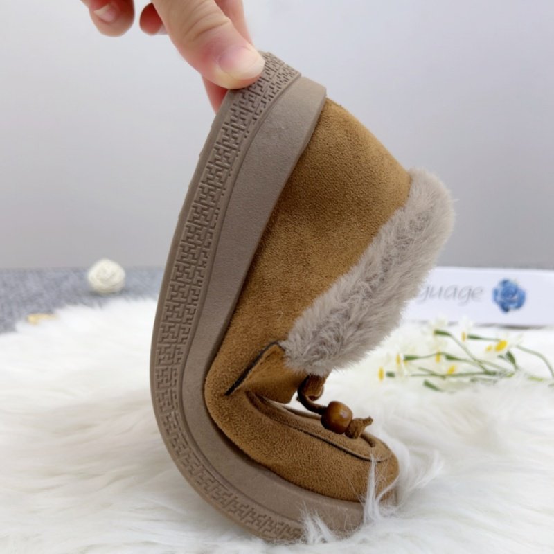 老北京布鞋女鞋一脚蹬休闲加绒棉鞋2025秋冬新款中老年棉鞋妈妈鞋,淘宝优惠券,粉丝福利购,淘宝优惠卷