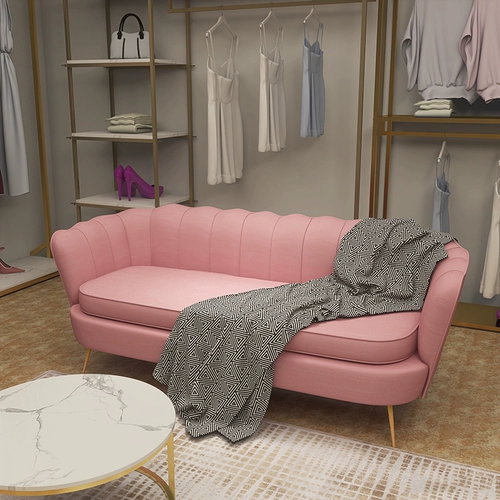 Современный и минималистичный диван, сетка для волос, легкий роскошный стиль, популярно в интернете