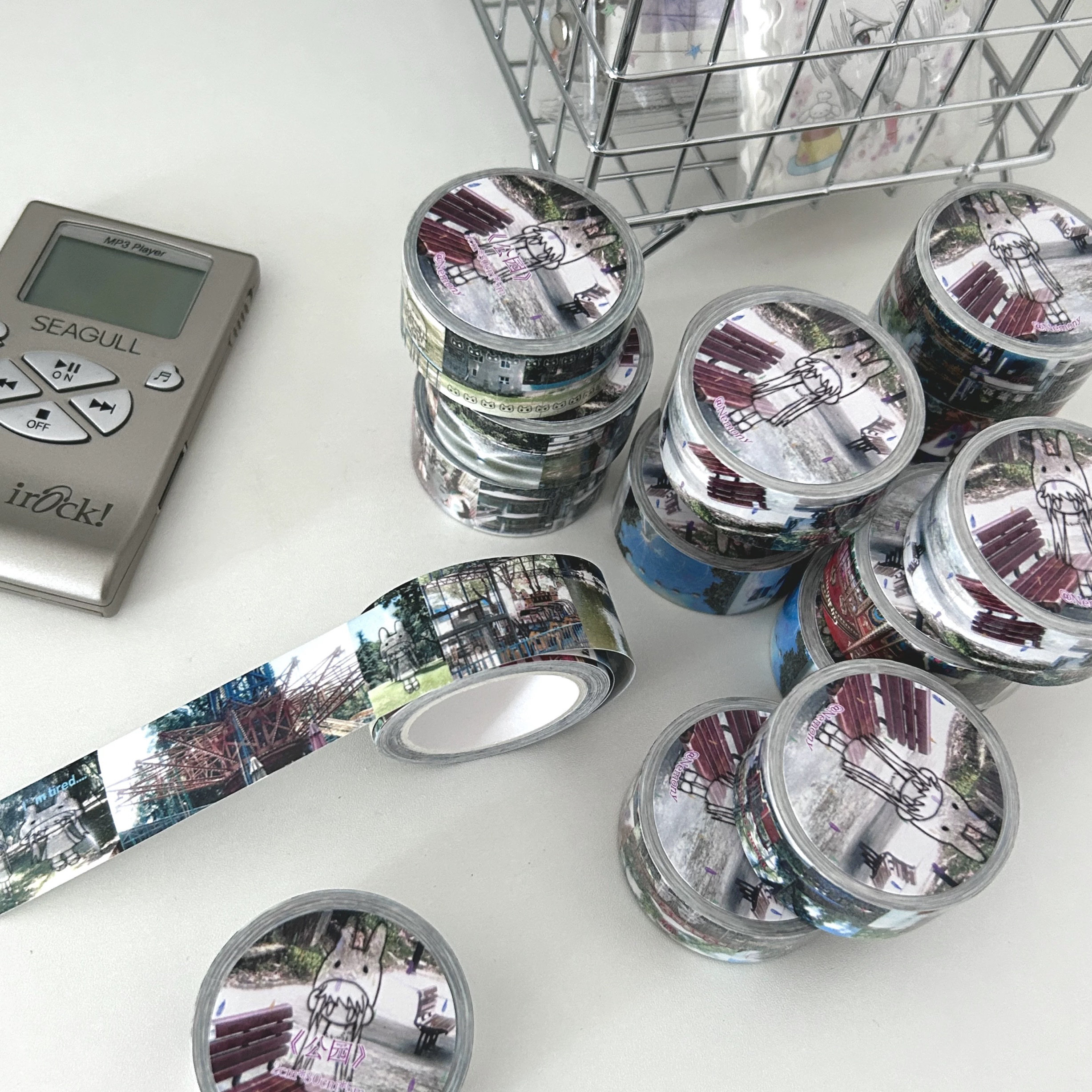 拟梦鱼分装合集县城千禧复古梦核和纸贴纸卷怪诞人物手帐素材装饰,淘宝优惠券,粉丝福利购,淘宝优惠卷