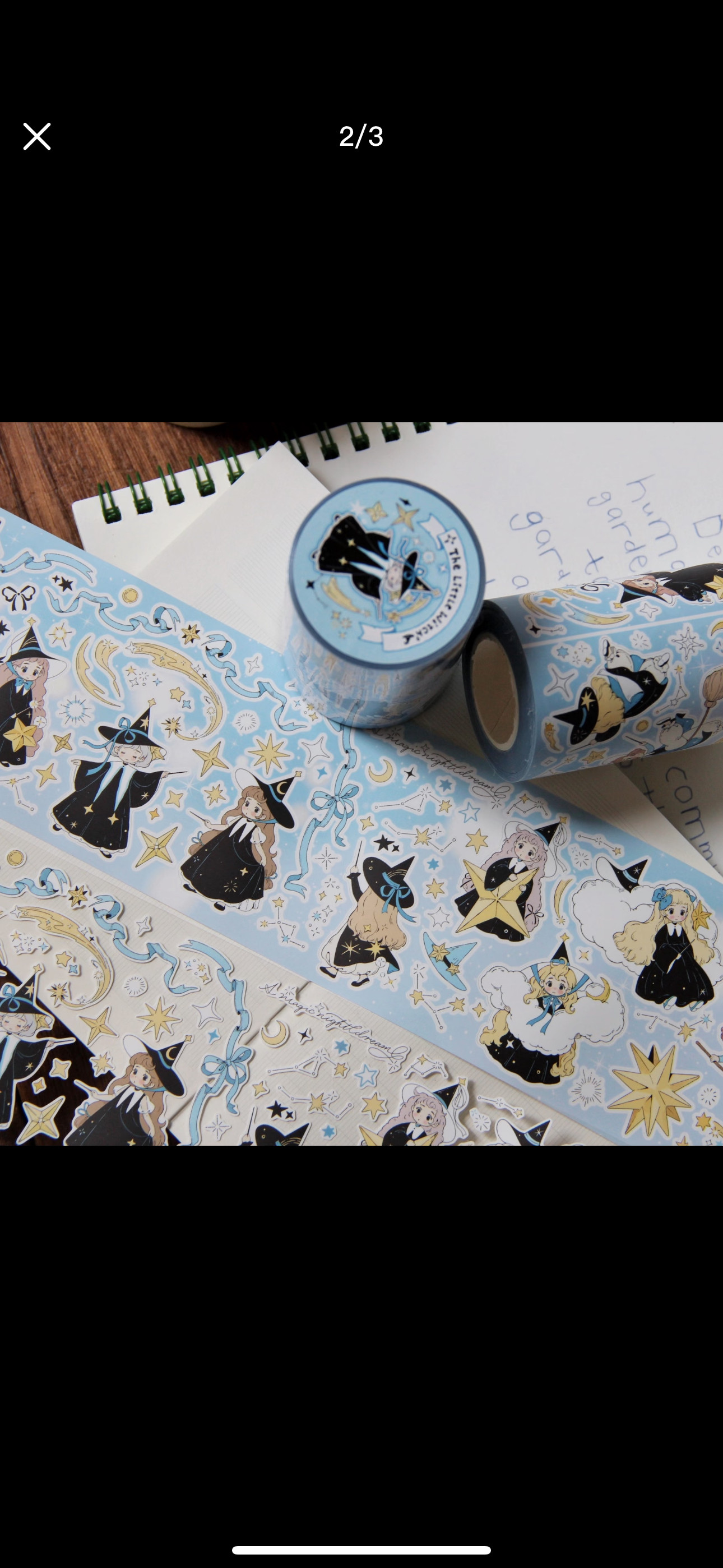 Neinei野柚小小魔女贴纸卷分装魔法女巫百搭装饰拼贴可爱手帐贴画,淘宝优惠券,粉丝福利购,淘宝优惠卷