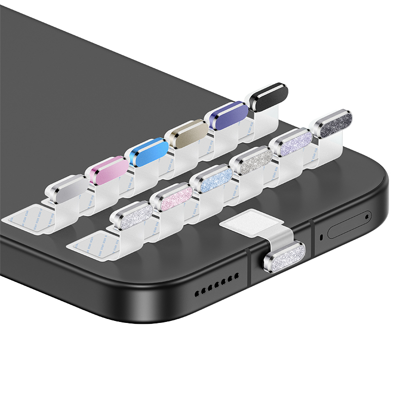 小米17ProMax金属闪钻防尘塞K90ProMax红米15R电源塞防水Note15数据口硅胶塞Turbo4平板Pad8Pro防灰塞15Ultra - 图0