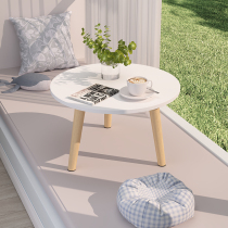 Floating window small table small round table Bedroom bed with small tea table small family type tatami tea table for home sitting little short table