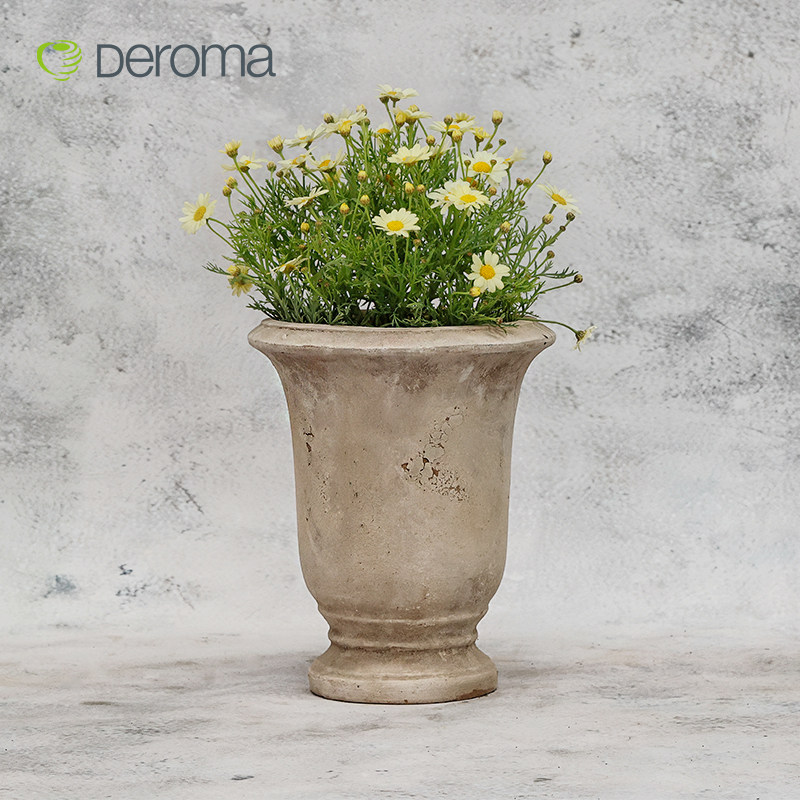 帝罗马中古做旧粗陶盆陶盆红陶土粗砂透气手工陶罐花坛复古陶盆,淘宝优惠券,粉丝福利购,淘宝优惠卷