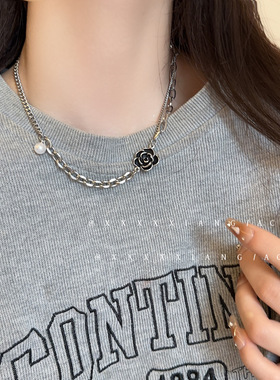 「荒漠玫瑰」轻奢气质项链~