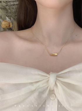 「伦敦假日」轻奢气质几何项链~