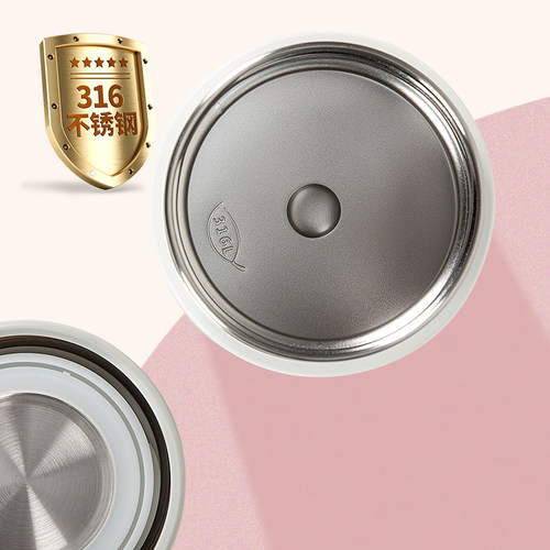 仙德曼迷你焖烧杯宽口保温杯316不锈钢早餐杯小型保温饭盒冬季 - 图2