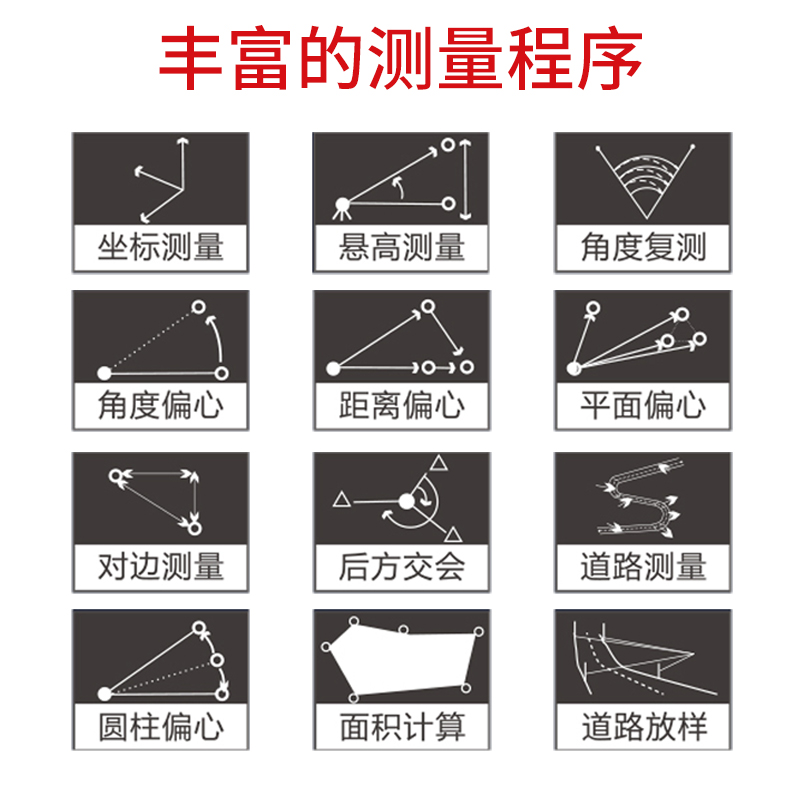 南方科力达全站仪KTS-552R15智能安卓全站仪彩屏免棱镜1500米测绘-图3