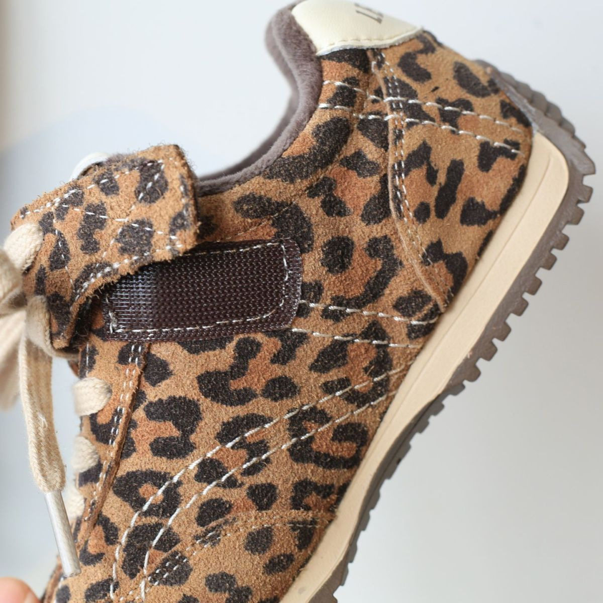 2025秋冬新款童鞋韩版复古男童休闲豹纹德训鞋百搭女童运动阿甘鞋,淘宝优惠券,粉丝福利购,淘宝优惠卷