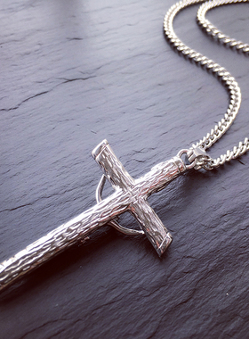 十饰纪十字架吊坠钛钢挂件