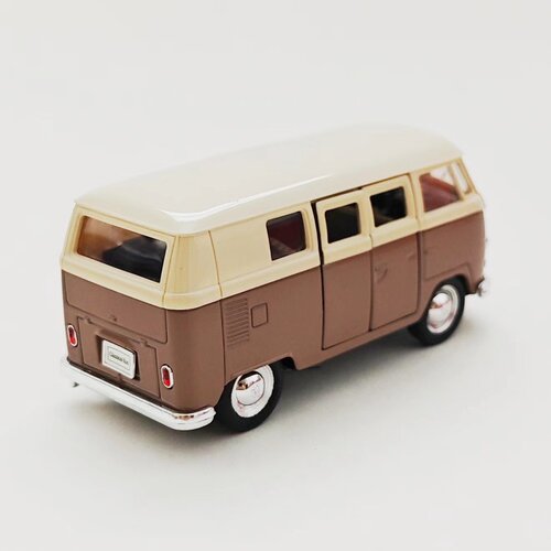威利welly合金车模大众T1巴士1:38小汽车回力玩具车收藏男孩礼物 - 图1