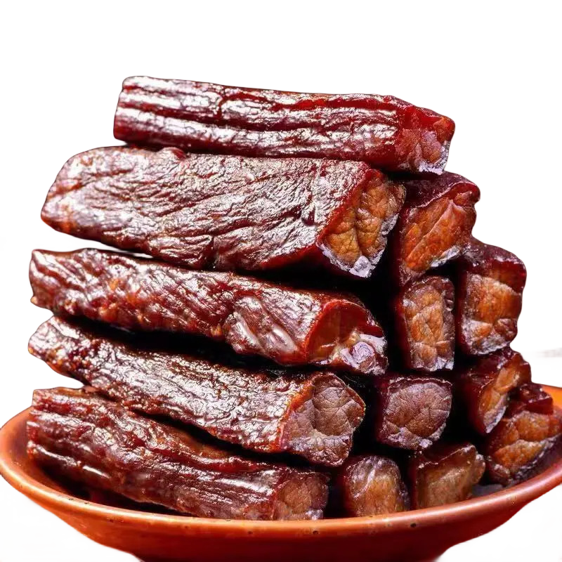 YBS风干牛肉干500g*2斤正宗内蒙古特产手撕小零食袋装熟食真空,淘宝优惠券,粉丝福利购,淘宝优惠卷