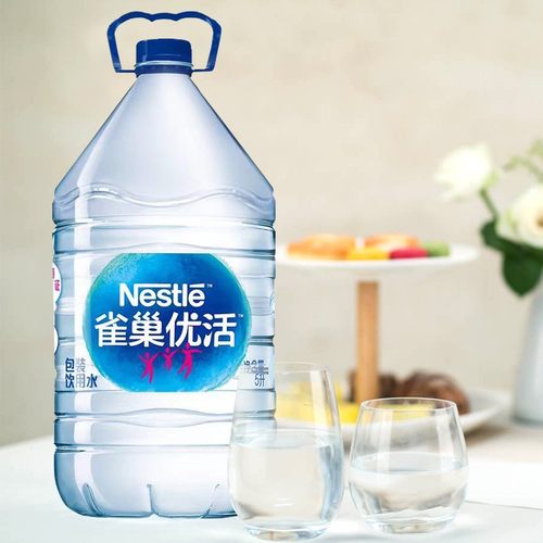 雀巢优活饮用水5L*4桶整箱批特价泡茶大瓶桶装纯净水非5升矿泉水 - 图0