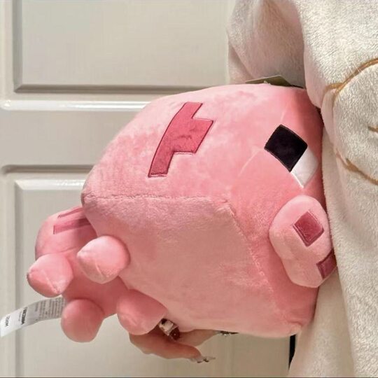 Cute Minecraft Piglet Plush Toy Doll Minecraft Piggy Doll Sofa Pillow Birthday Gift