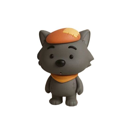 Dumb Big Wolf Pleasant Goat Figure Trendy Ornament Wolf King Cute Popular Model Doll Car Desk Decoration