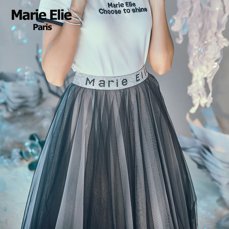 marie elie水沁旎雾半裙 MarieElie半身裙