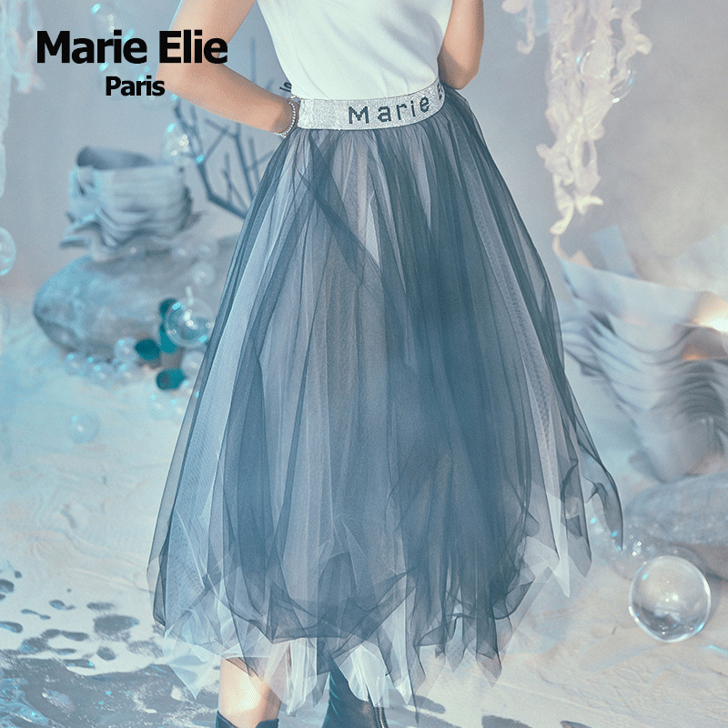 marie elie水沁旎雾半裙 MarieElie半身裙