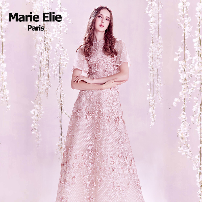 marie elie2018巴黎秀款修身连衣裙 MarieElie连衣裙