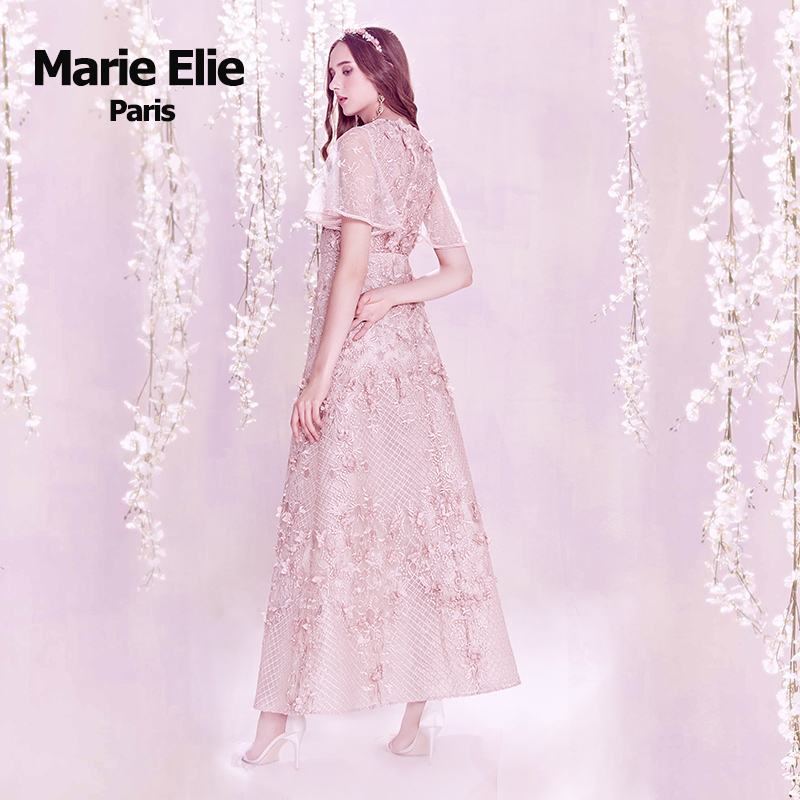 marie elie2018巴黎秀款修身连衣裙 MarieElie连衣裙