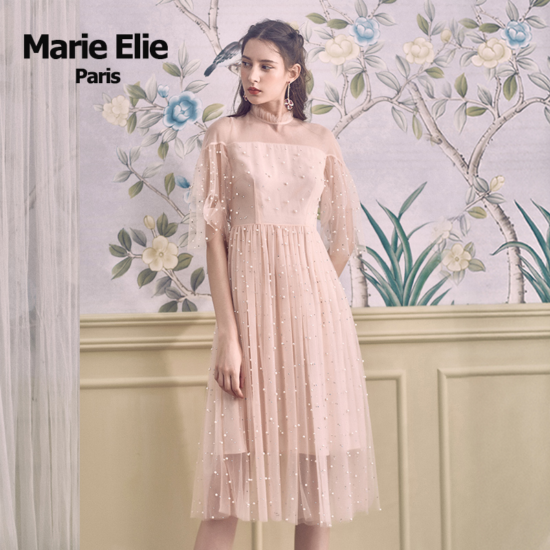 marie elie2018春夏新款慵懒连衣裙 MarieElie连衣裙