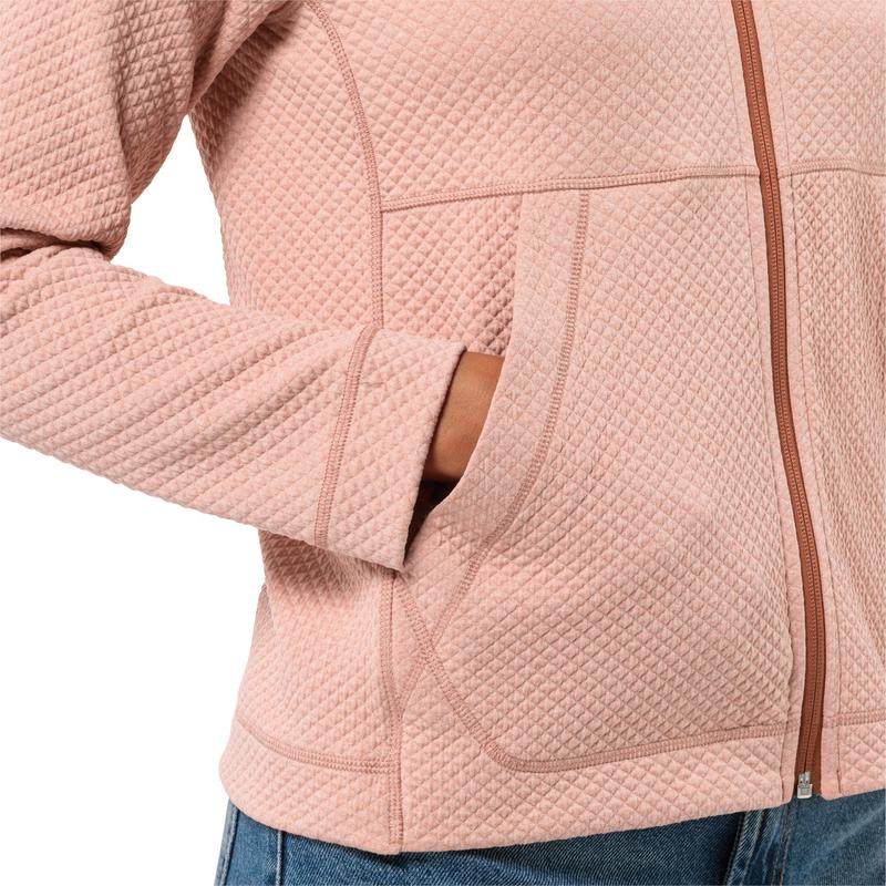 代购Jack wolfskin狼爪女士抓绒衣保暖防风弹性户外外套连帽,淘宝优惠券,粉丝福利购,淘宝优惠卷