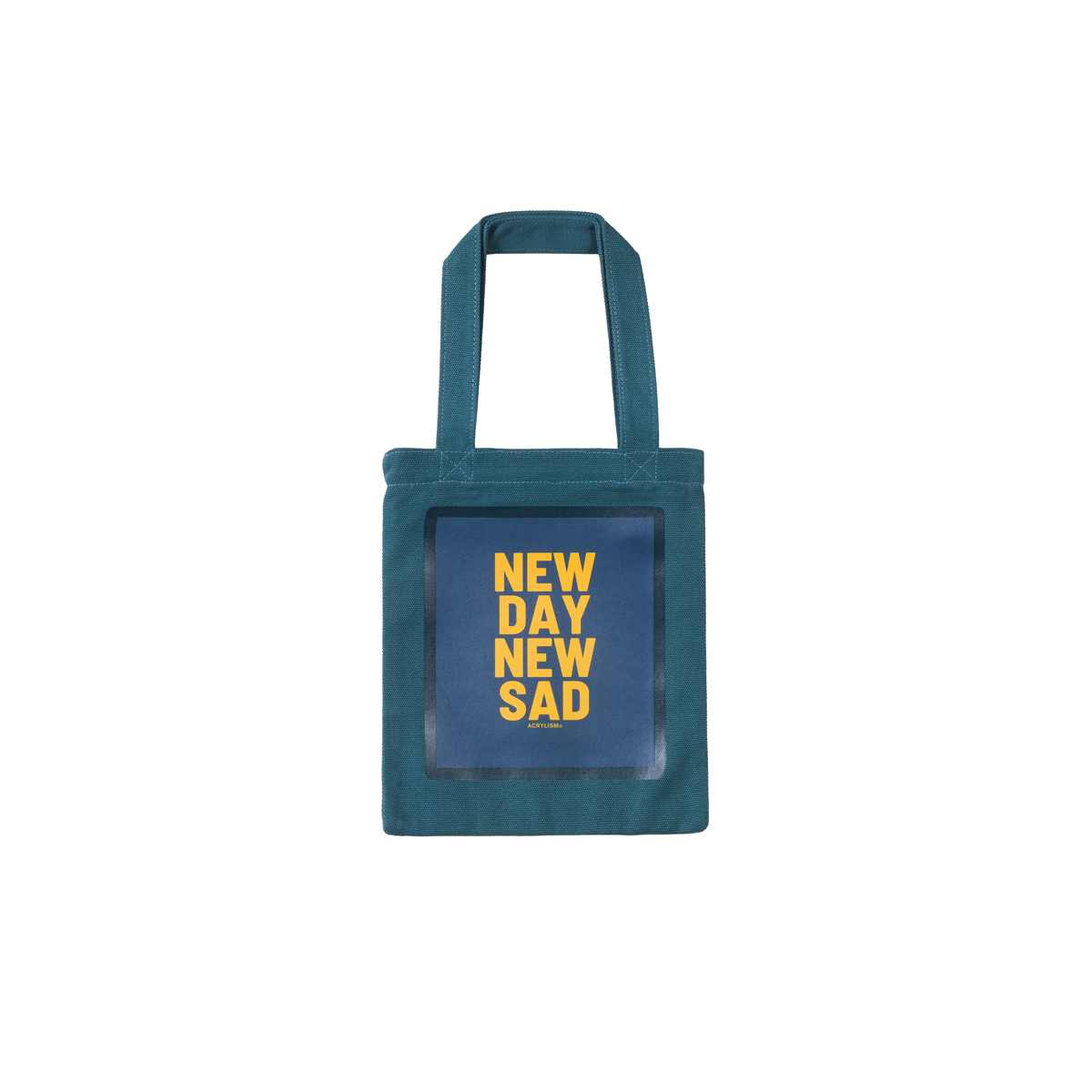 #0001# 迷你 new day new sad  ACRYLISM®️ mini bag 环保袋 - 图0