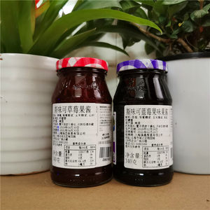 SMUCKER'S Blueberry/Straberry Preserves斯味可蓝莓/草莓果酱