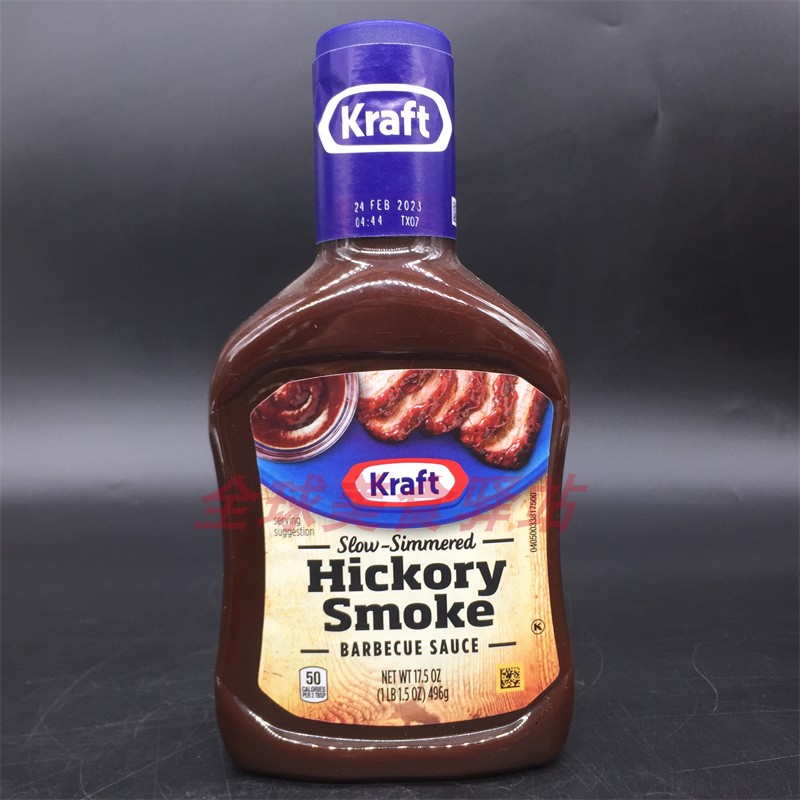 Kraft Mesquite Smoke Barbecue Sauce卡夫烟熏味烧烤调味酱BBQ酱 - 图1