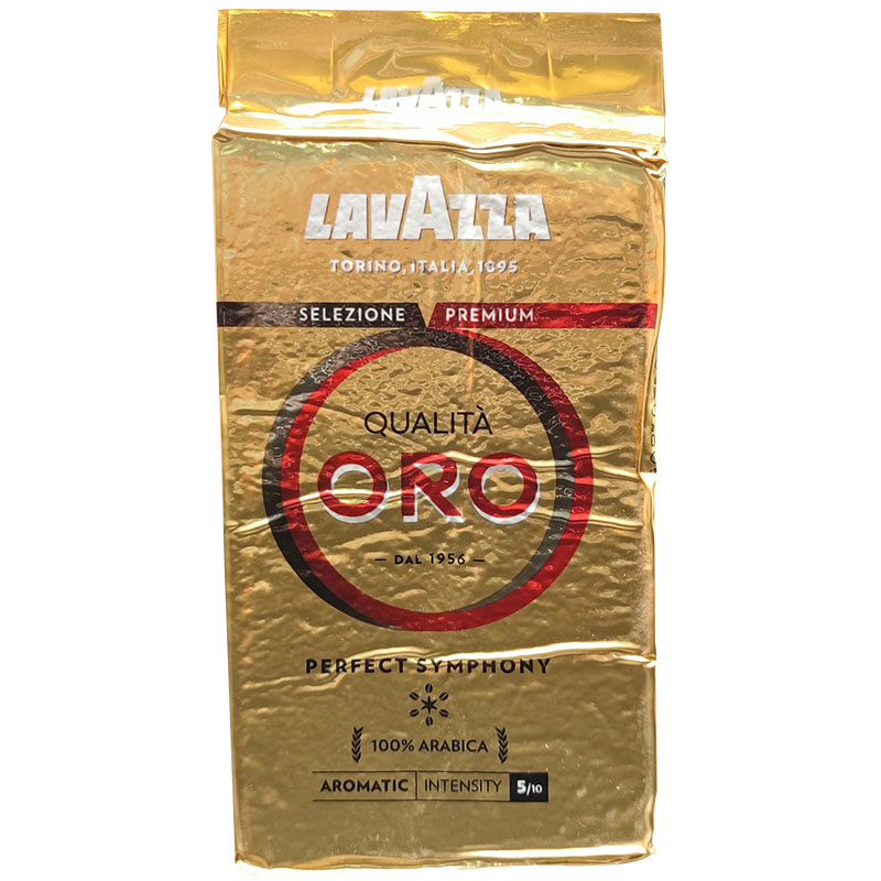 意大利原装进口LAVAZZA ORO Coffee乐维萨欧罗意式特浓咖啡粉250g - 图3