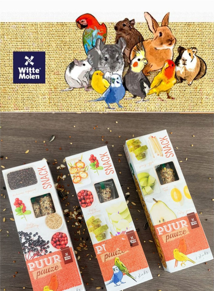 荷兰维特零食棒磨牙魔轮WitteMolen鹦鹉水果宠物鸟进口奖励粮食物,淘宝优惠券,粉丝福利购,淘宝优惠卷