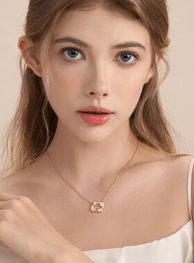 HelloKitty纯银项链生日礼物