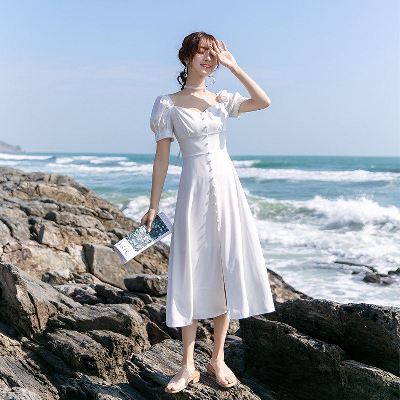 2020夏季新款修身气质显瘦连衣裙 嘉芙琳连衣裙