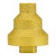 Dry-beating ceramic tile reamer step pagoda drill bit