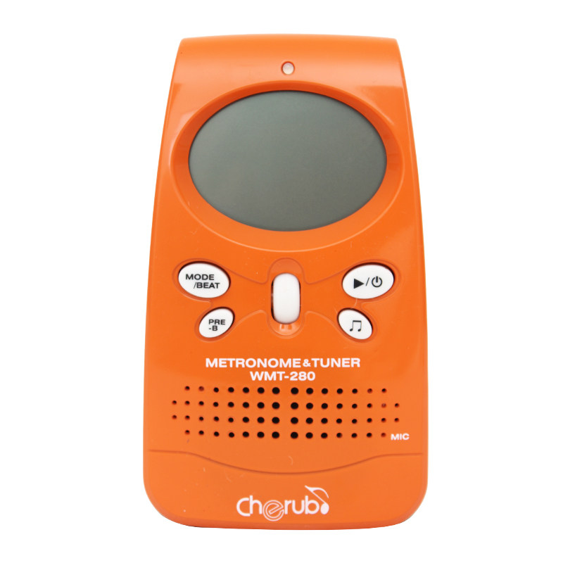 小天使cherub wmt-280电子节拍器 艺趣乐器调音器