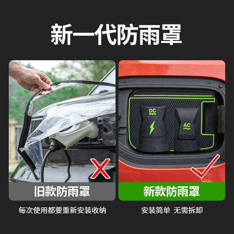比亚迪宋PLUSEV充电枪防雨罩翻盖式防尘防漏隐藏式宋LDMI-EV-PRO,淘宝优惠券,粉丝福利购,淘宝优惠卷
