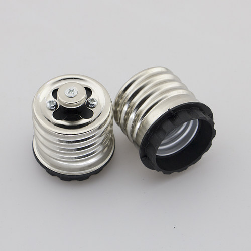 转换灯头变灯头E27转E40转E14转B22加长灯头转换器 小变大E40-E27 - 图0