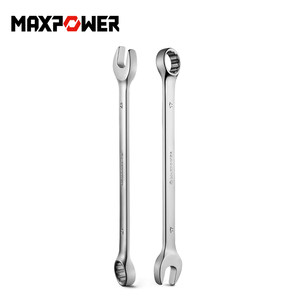 迈泊梅花开口两用扳手固定扳手铬钒钢14-15-17-19-21梅开两用扳手
