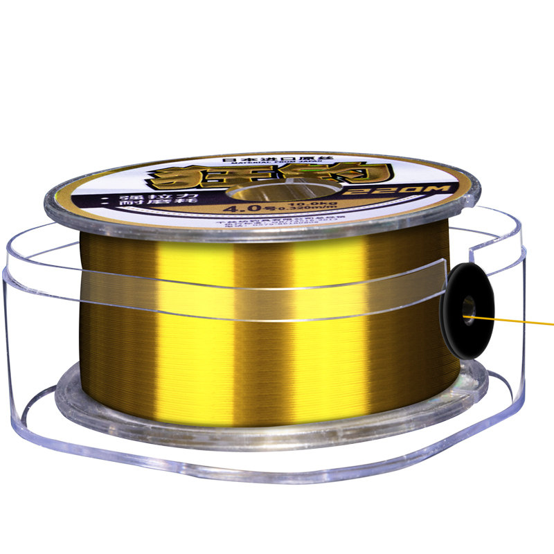 日本进口钓鱼线正品超柔软台钓子线 千丝坊鱼线