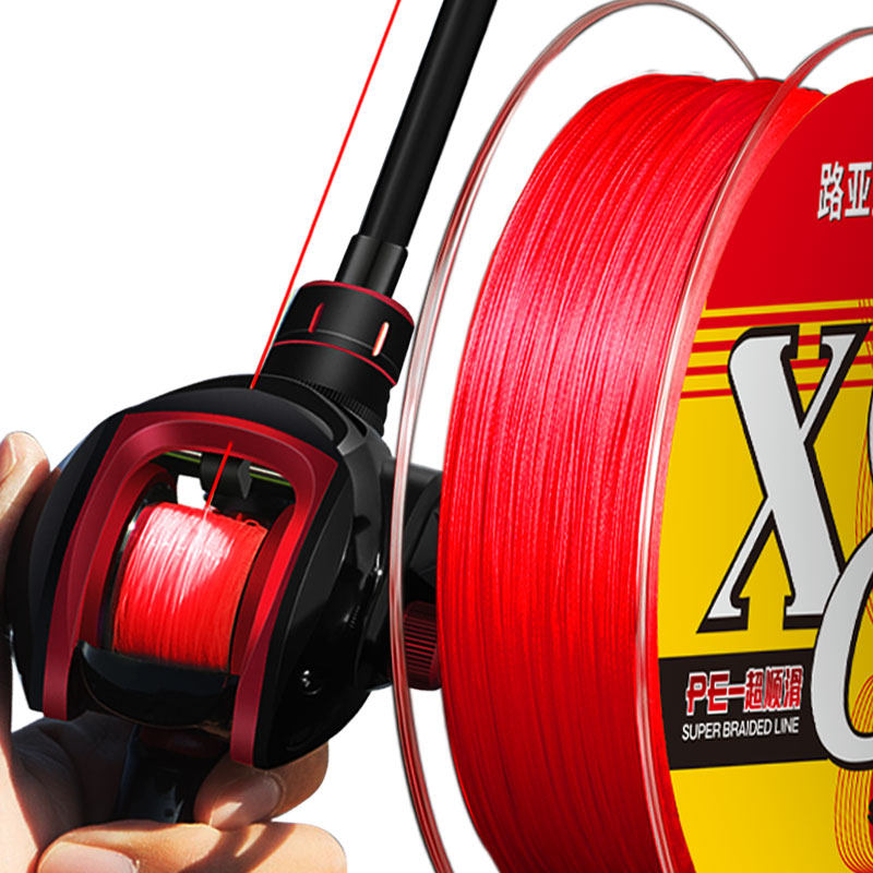 进口高端中国红pe线远投大力马主线 千丝坊鱼线