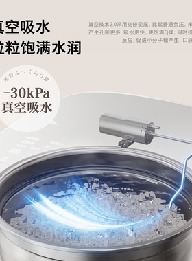 东芝小白露2.0真空0涂层钛电饭煲