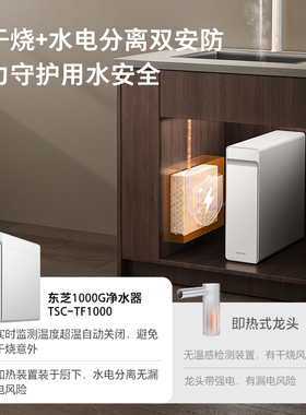 东芝大白梨2.0净水器加热0阻垢剂