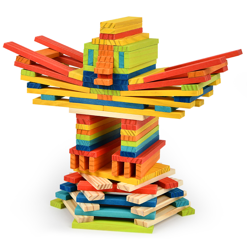 【清仓】弥鹿儿童玩具阿基米德自由创客搭建积木条连接件益智木块 - 图3