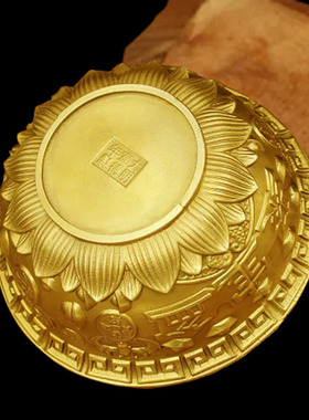 黄铜材质祝福中式客厅