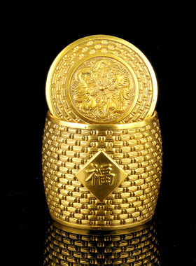 茶叶罐笔筒办公室摆件瑞君礼品