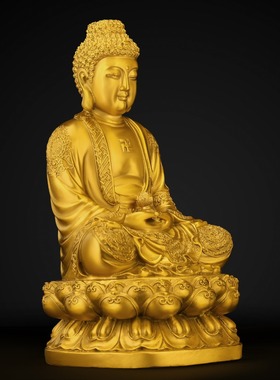 黄铜材质祝福中式客厅