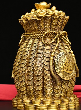 黄铜材质祝福中式客厅