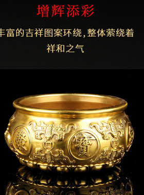 五路财神客厅香炉存钱罐开业礼品